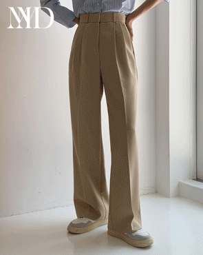 <b>[Made]</b> Reason Two-Pin Tuck Wide Slacks (SL)