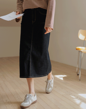 Soft and fluffy team long skirt