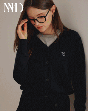 <b>[Made]</b> Plain Embroidery Cardigan