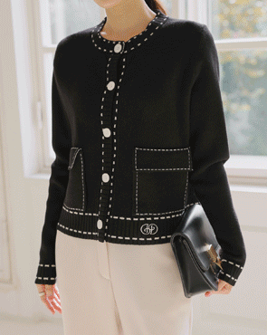 Stitch Soft Button Knit