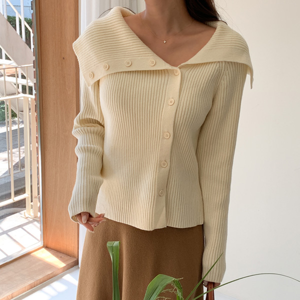 Riga Dotum Big Kara Corrugated Knit