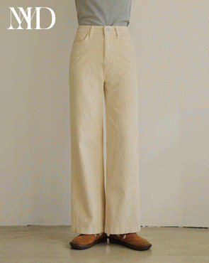 <b>[Made]</b> Comfortable corduroy wide pants