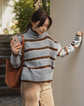 Dangara loose fit Pola knit