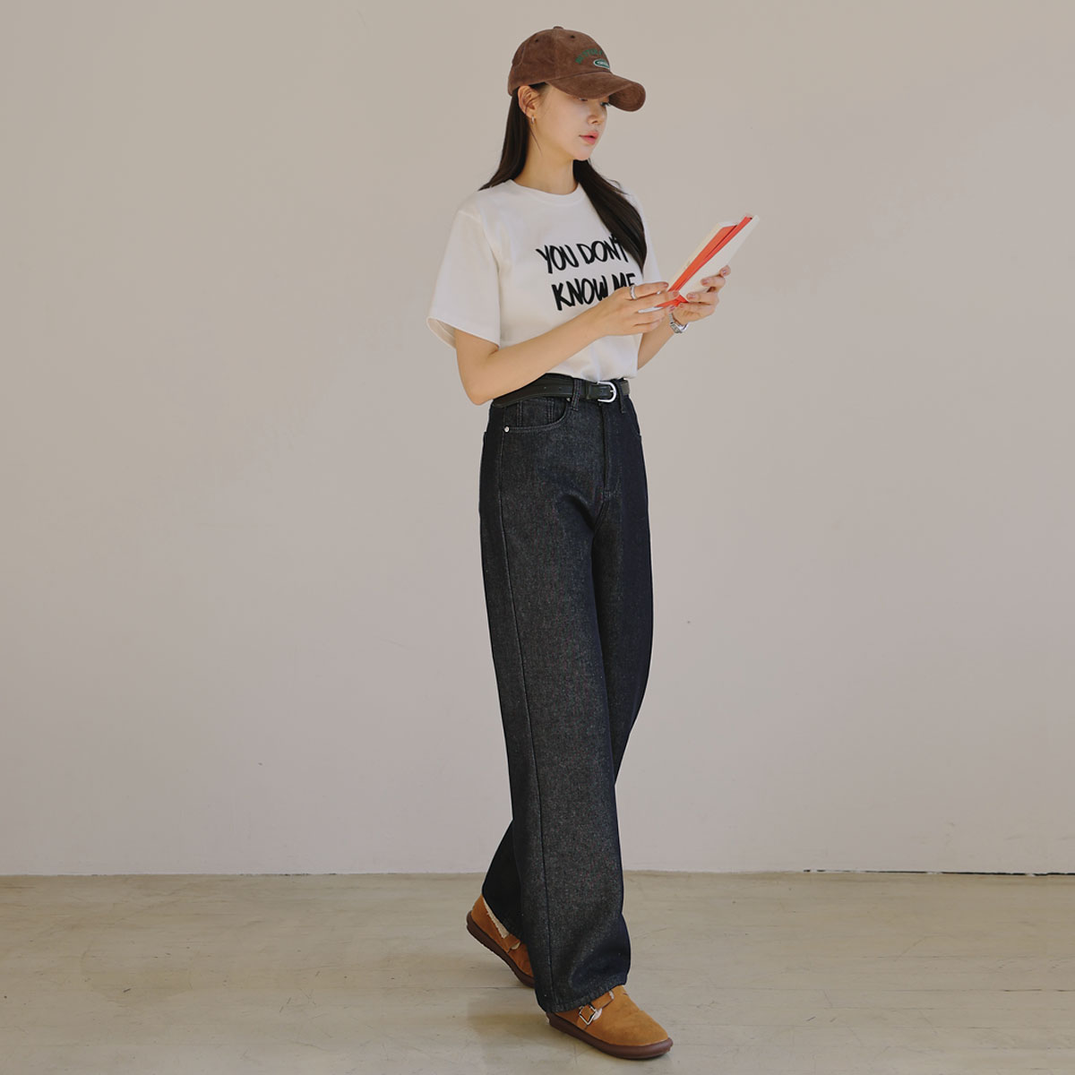 <b>[Limited Quantity SALE]</b> 3 Types of Non-Faded Bonded Brushed Raw Denim Pants