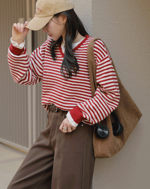 Lambswool Urban Dangara V-neck knit