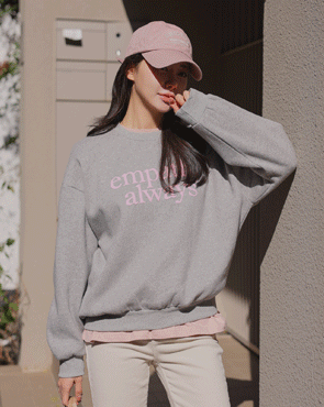 Always Font Yanggimo Man-to-Man Tee