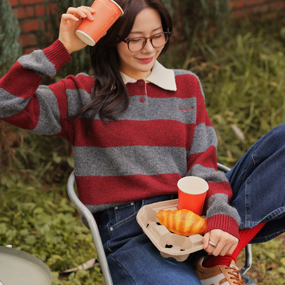 December embroidery single-breasted karakani