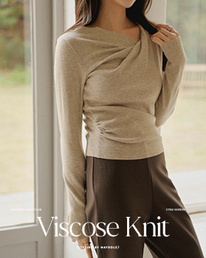 Drape shirring knit