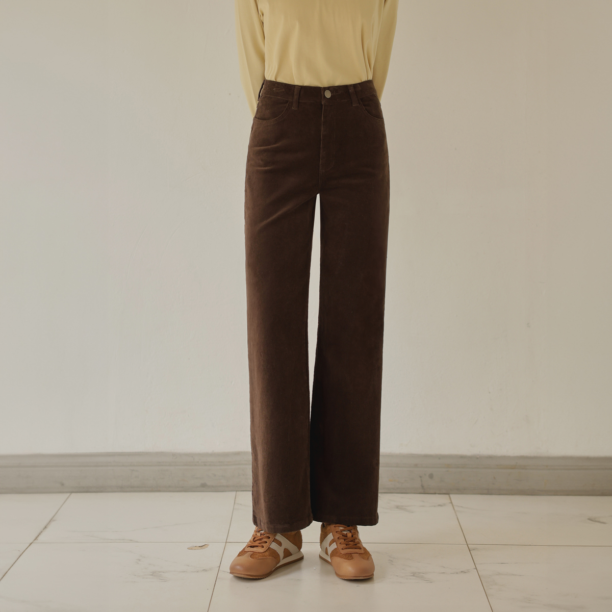 Spanwide Bootcut Corduroy Pants