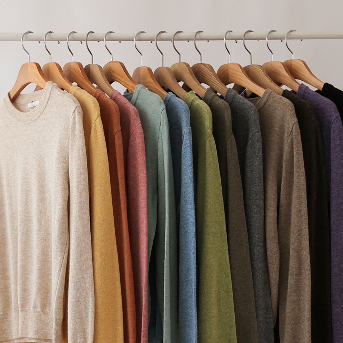 Hamel Cashmere Fine Wool Round Knit