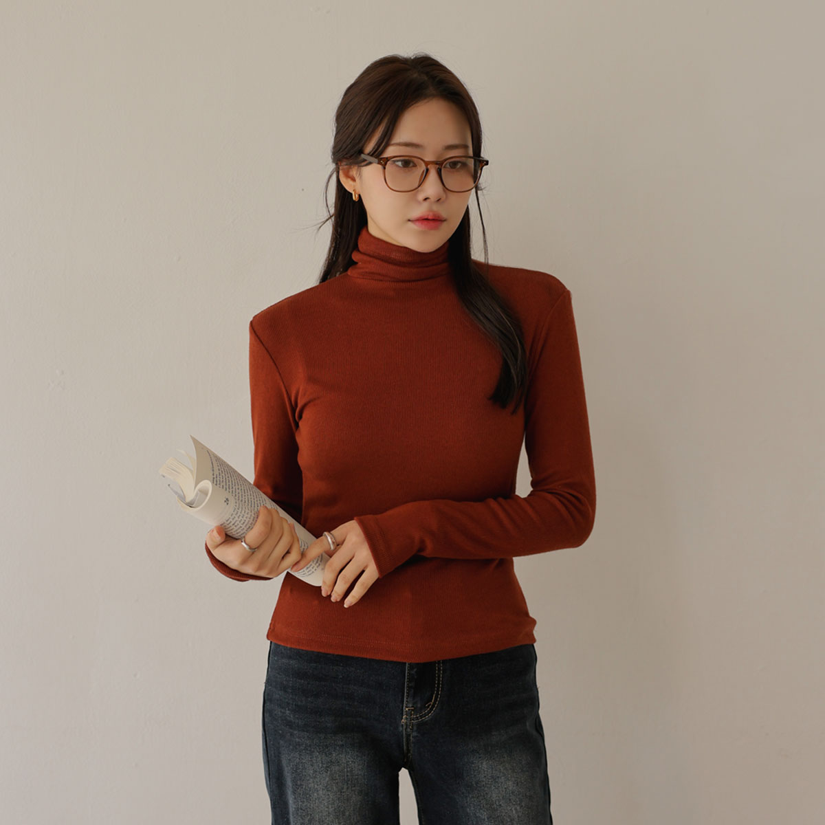 Lyocell wool Pola knit