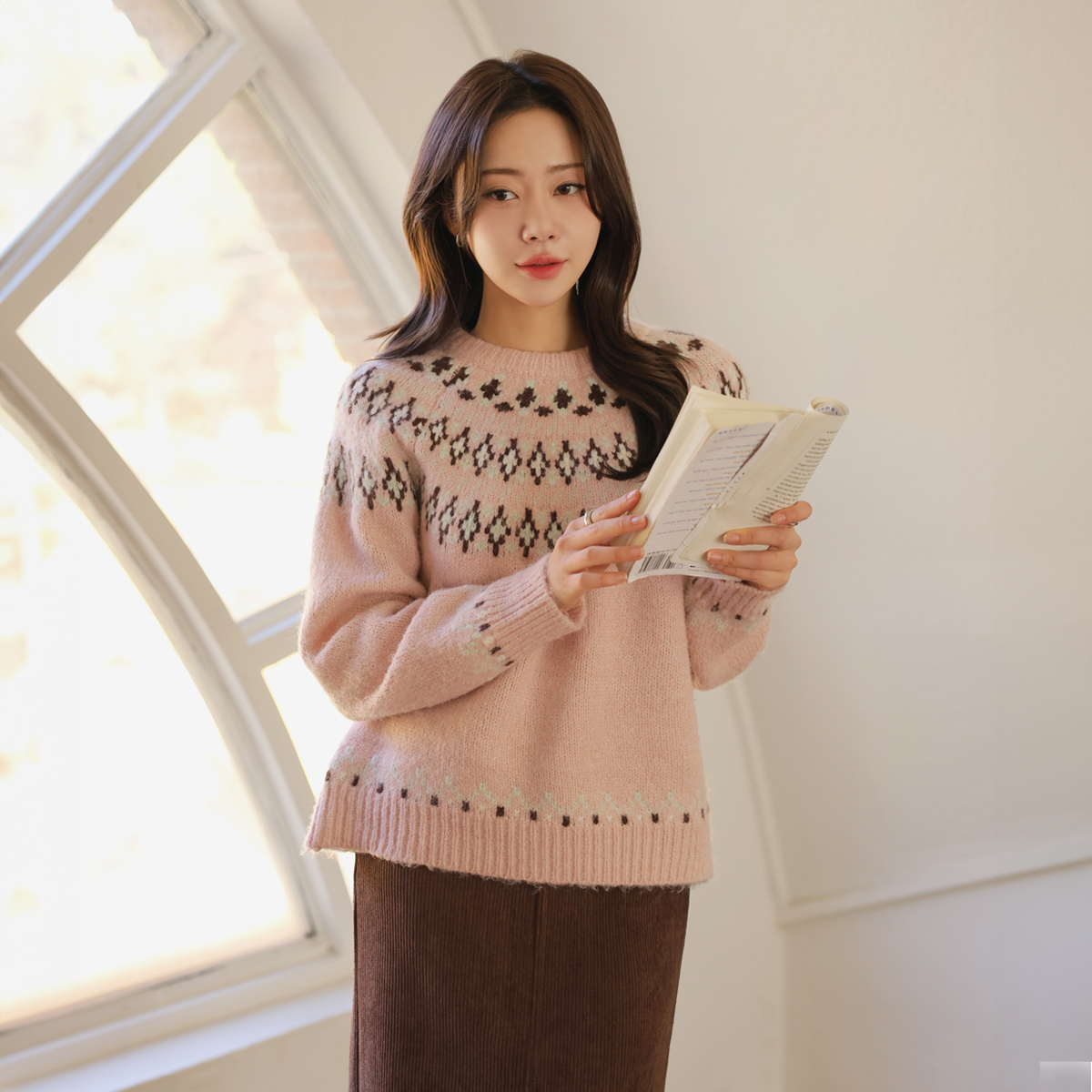 Snow Thick Nordic Knit