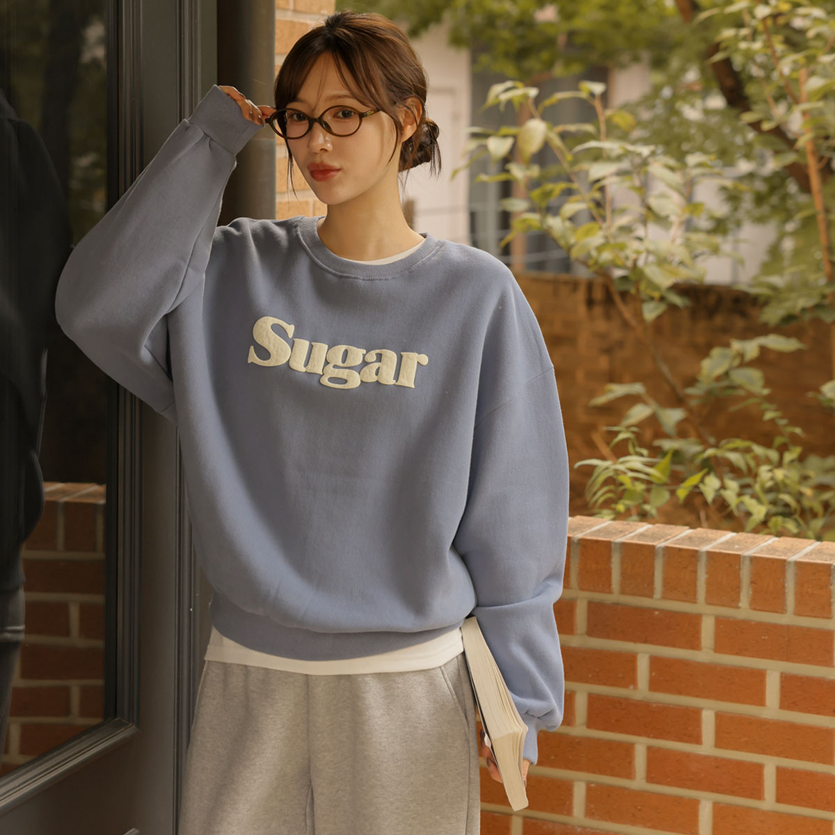 Sugar Font Sheepskin Sweatshirt