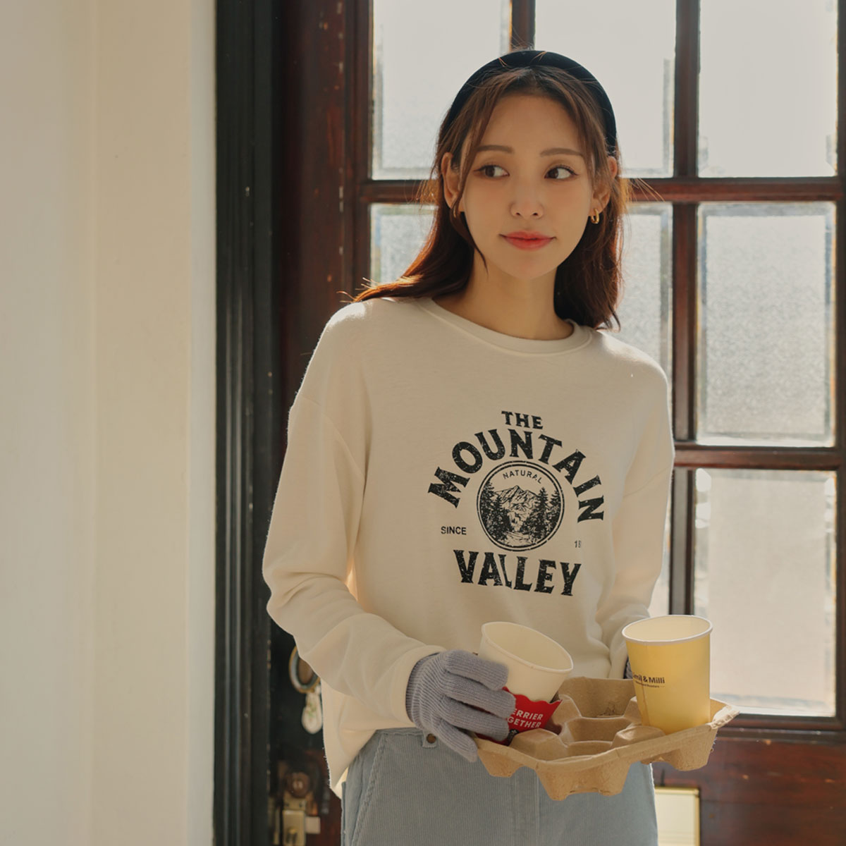 Mountain Print Kimoti