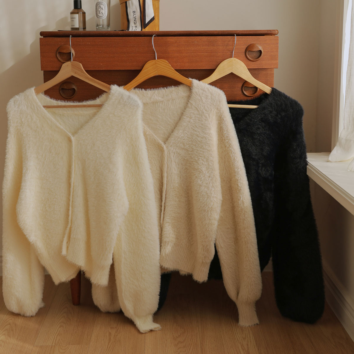 <b>[Limited Quantity SALE]</b> Yeori Angora Fur Cardigan