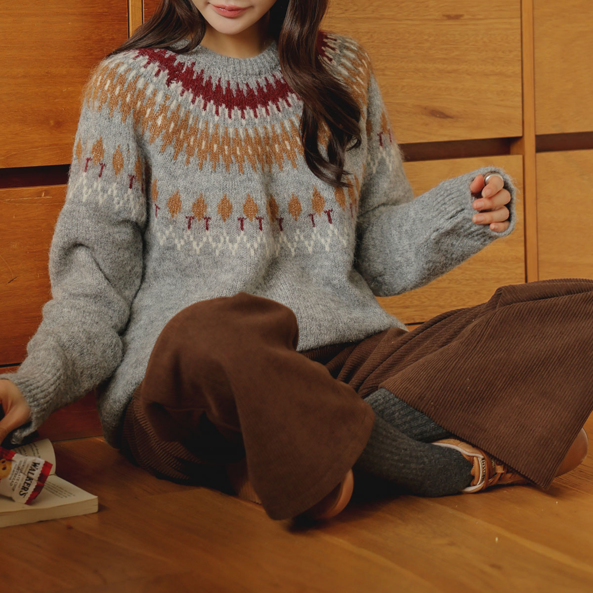 Snow Nordic Knit