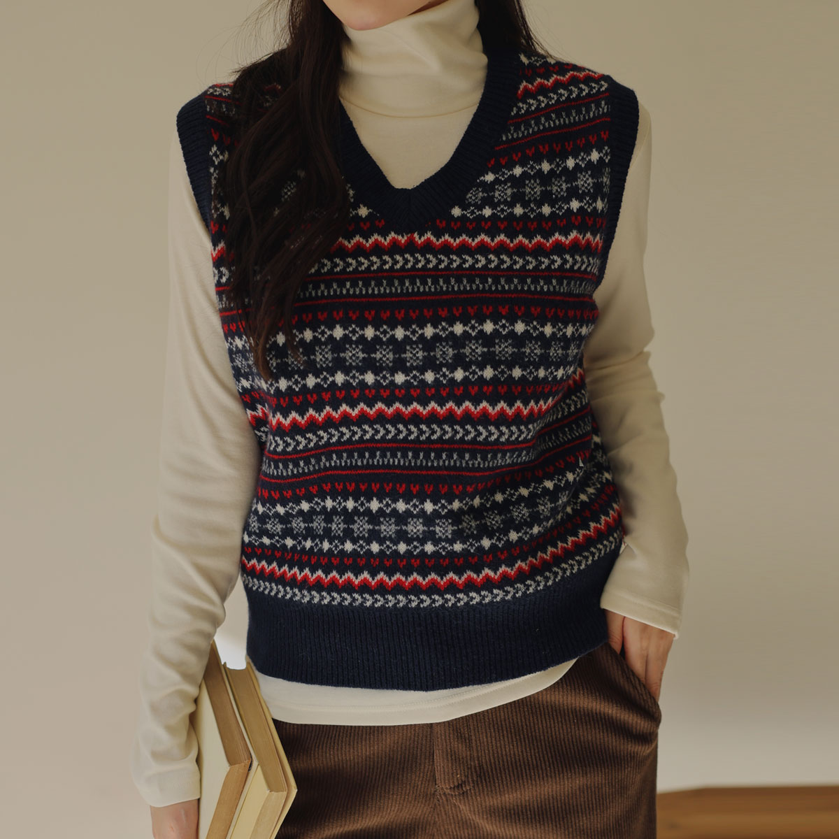 Bell Nordic Knit Vest