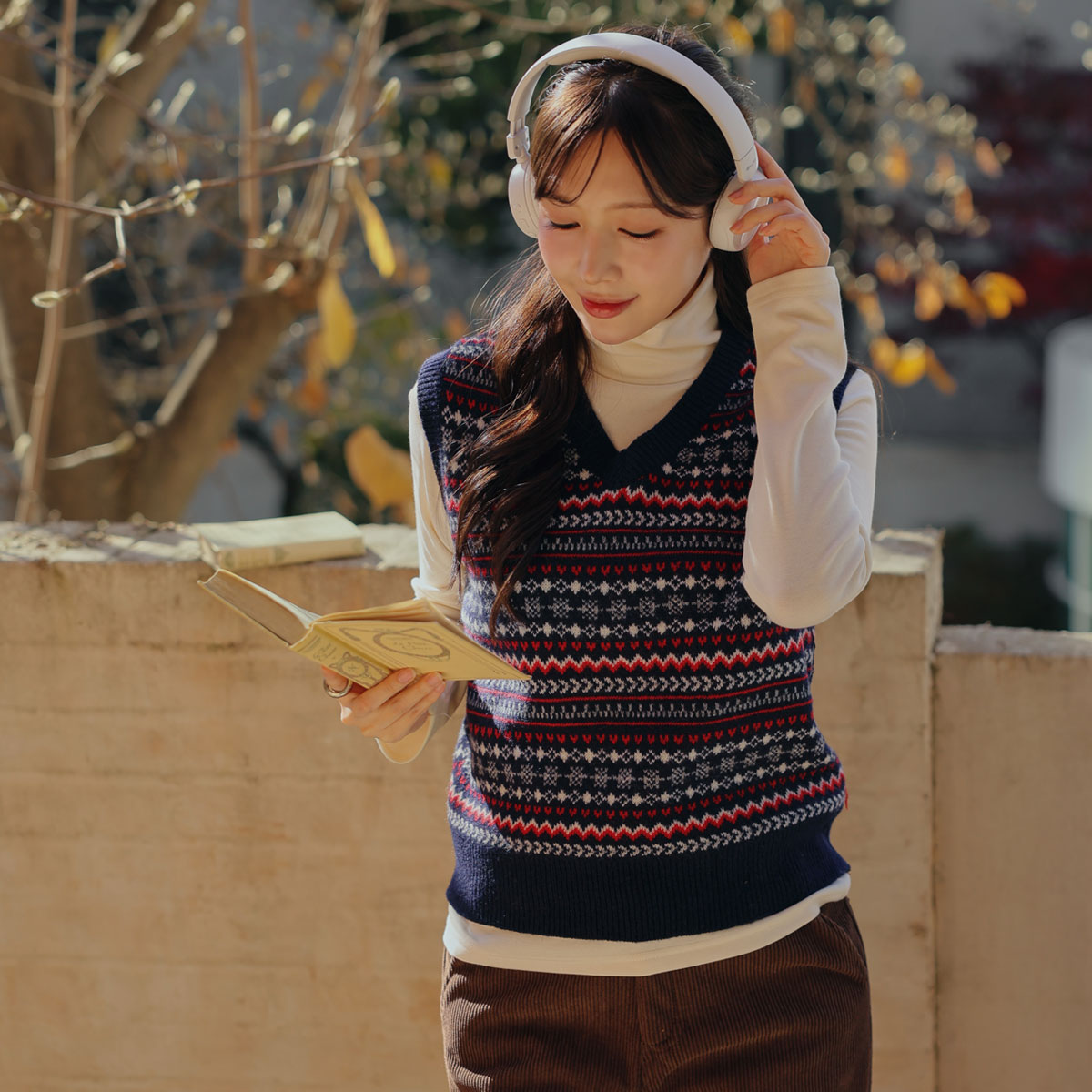 Bell Nordic Knit Vest