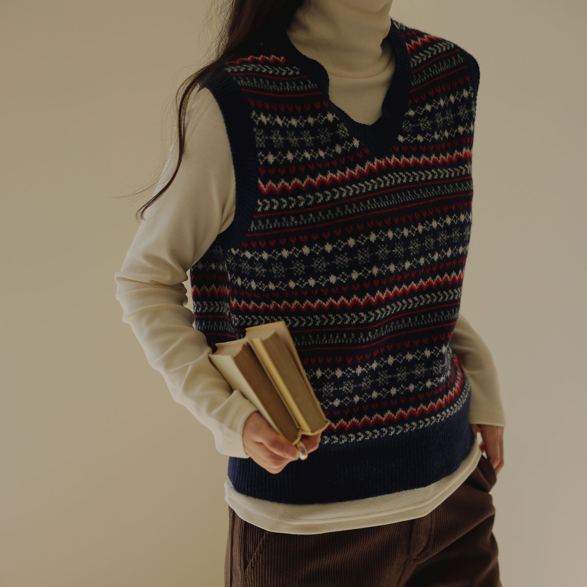 Bell Nordic Knit Vest