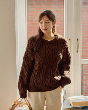 Wintercrire twisted knit