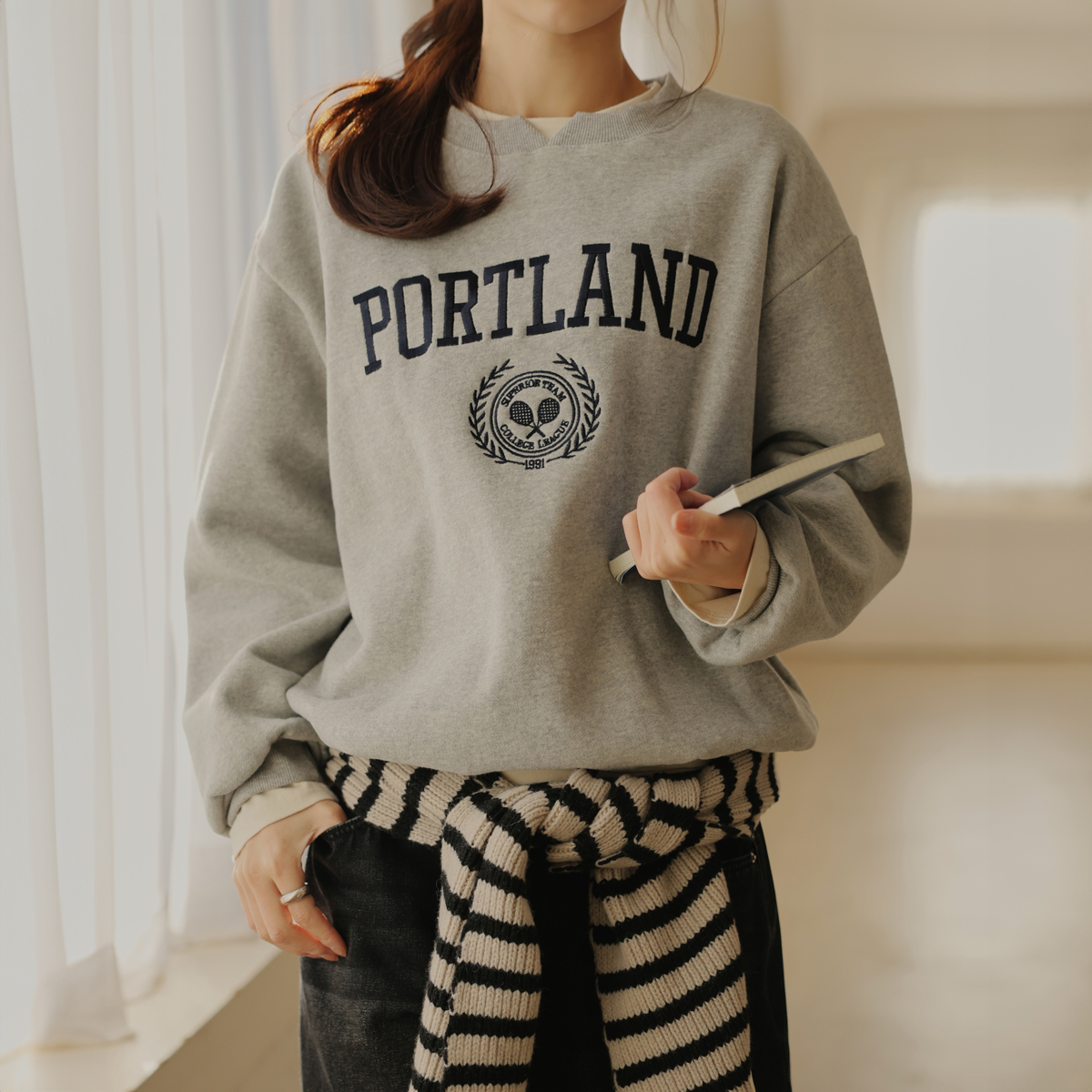 Portland fleece t-shirt
