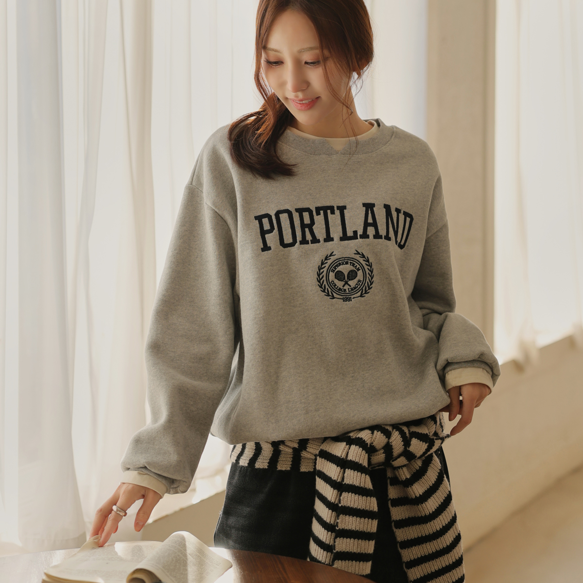 Portland fleece t-shirt