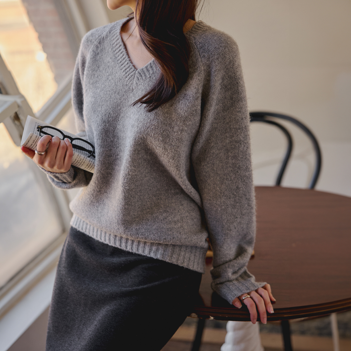 2TYPECozy Loose fit-knit(3size)
