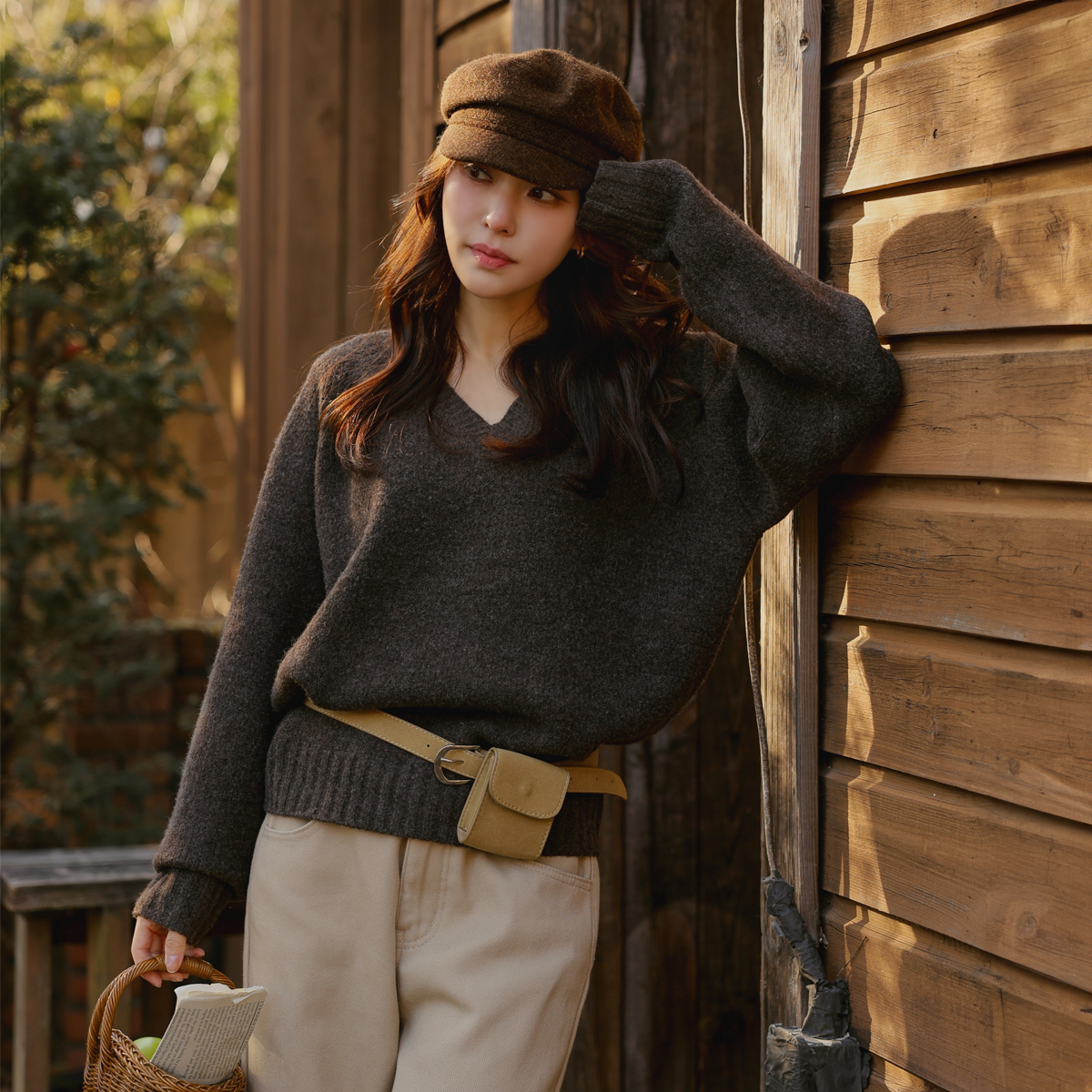 2TYPECozy Loose fit-knit(3size)