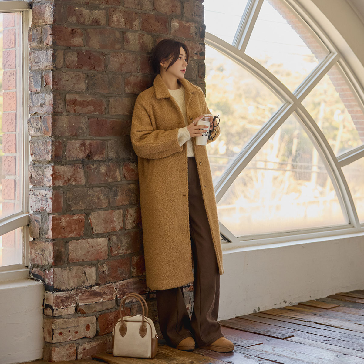 Snow Single Buckle Coat