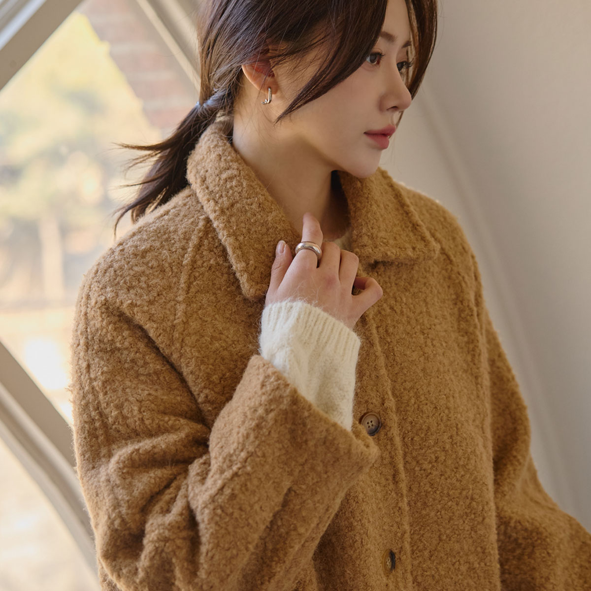 Snow Single Buckle Coat
