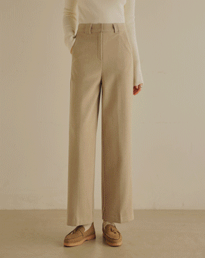 Wool Touch Fleece Slacks