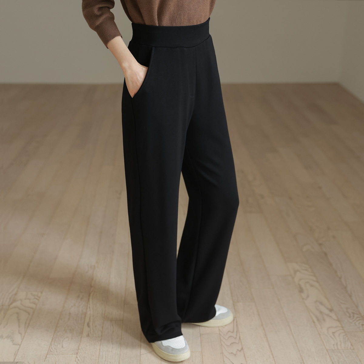 <b>[Made]</b> Premium Stretchy Tension Wide Pants
