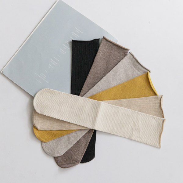 <b>[Special Offer 1+1]</b> Corrugated Non-Compression Long Socks