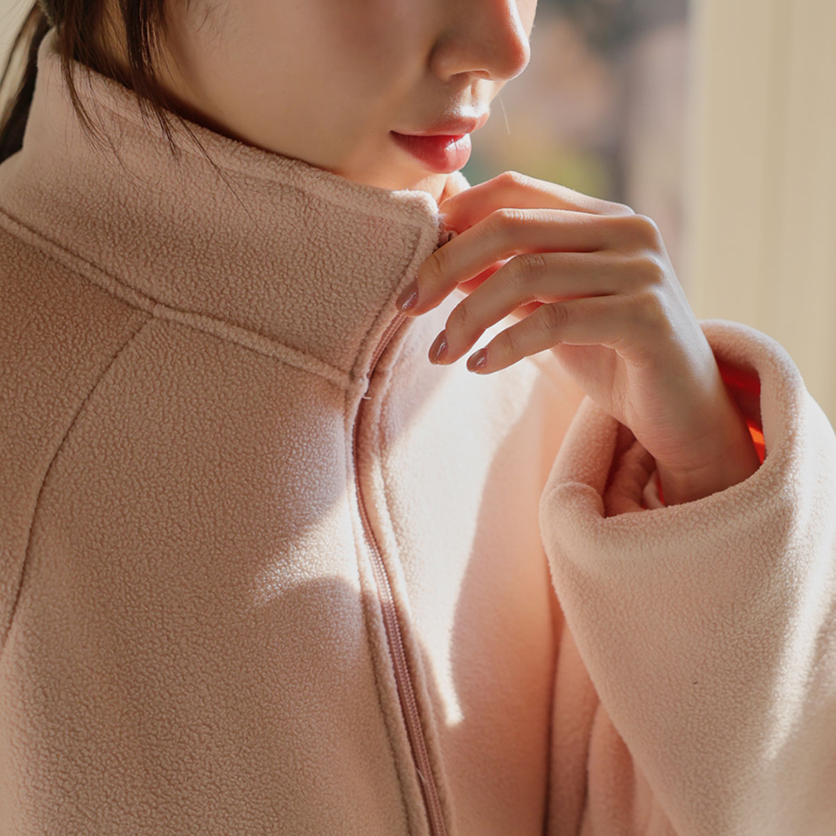 Staywarm fleece zip-up