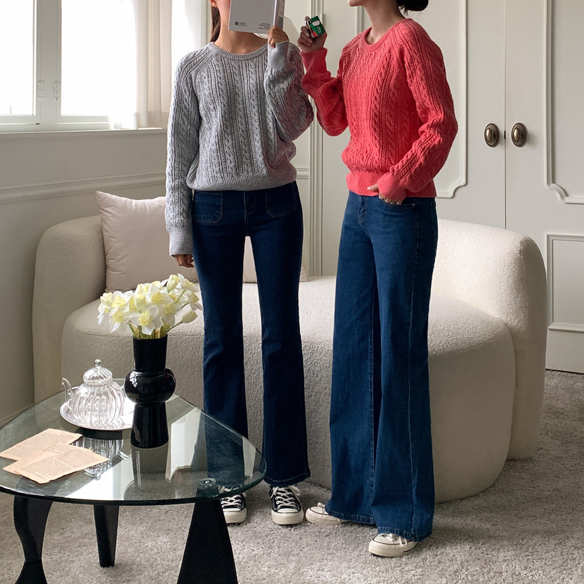 <b>[Made]</b> Life Fit Span Wide Denim Pants (ver. four seasons)