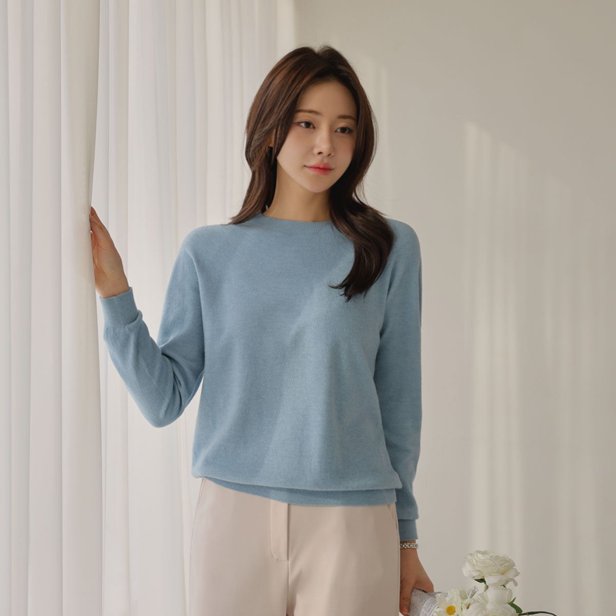 Soft high-end round knit
