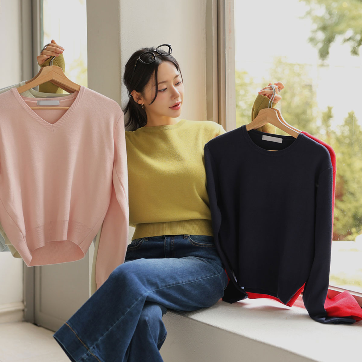 <b>[Special 2-Piece Offer]</b> 2-TYPE Fruit Knit