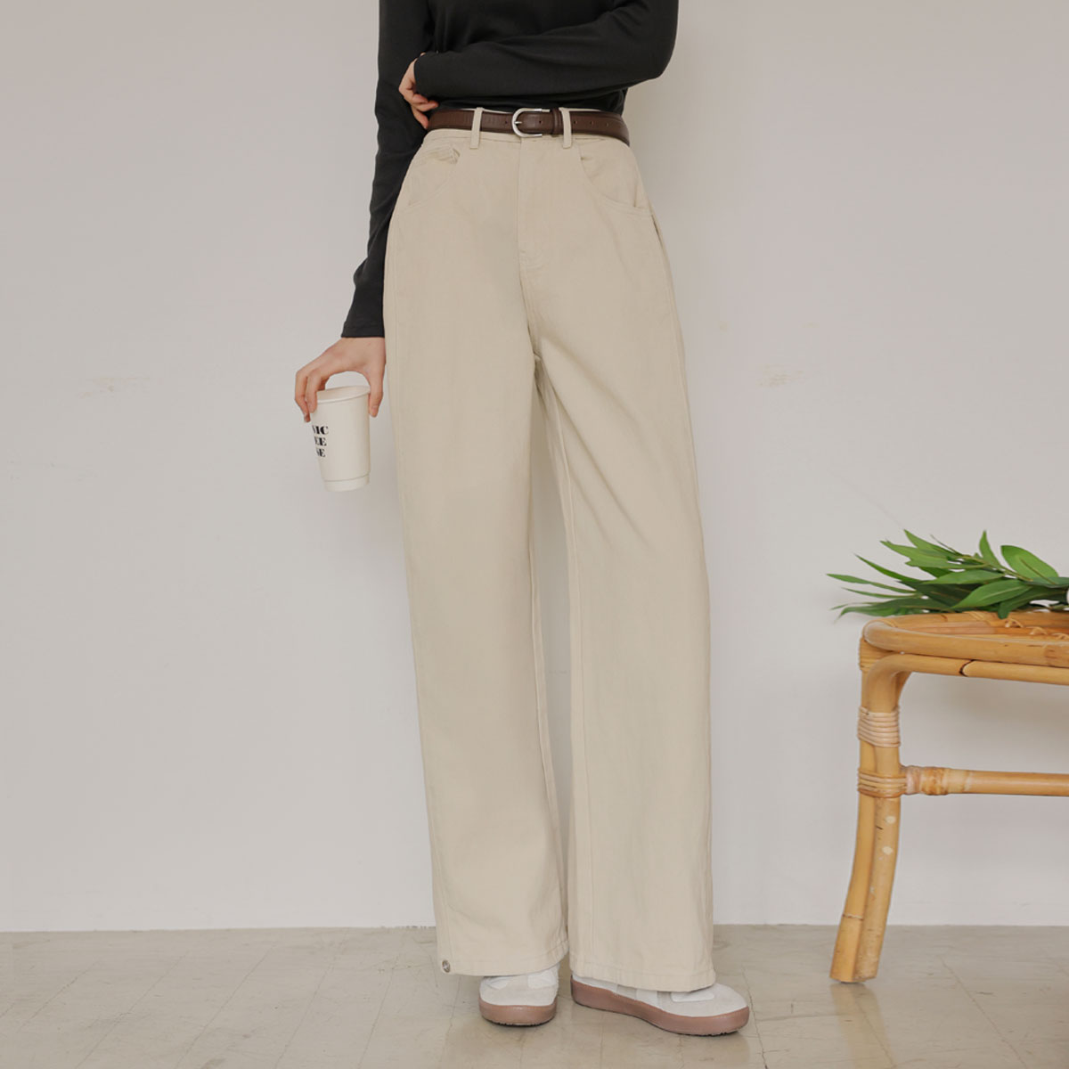 3TYPE Folding Soft Wide Pants