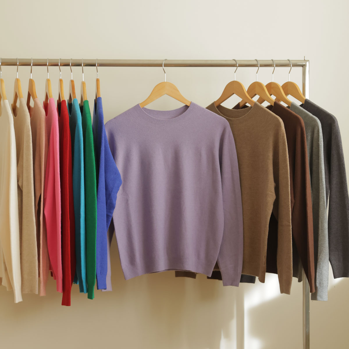 <b>[Special 2-Piece Special Offer]</b> Soft High-End Round Knit