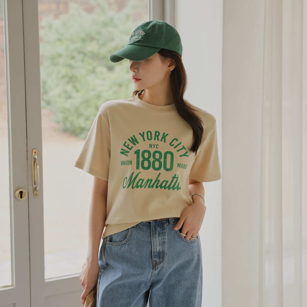 Crackfont Span Short T-shirts