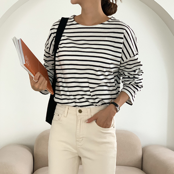 <b>[Limited Quantity SALE]</b> Seindy Stripe T-shirt