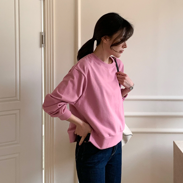 <b>[Limited Quantity SALE]</b> Premium Solid Loose Fit Man-to-Man