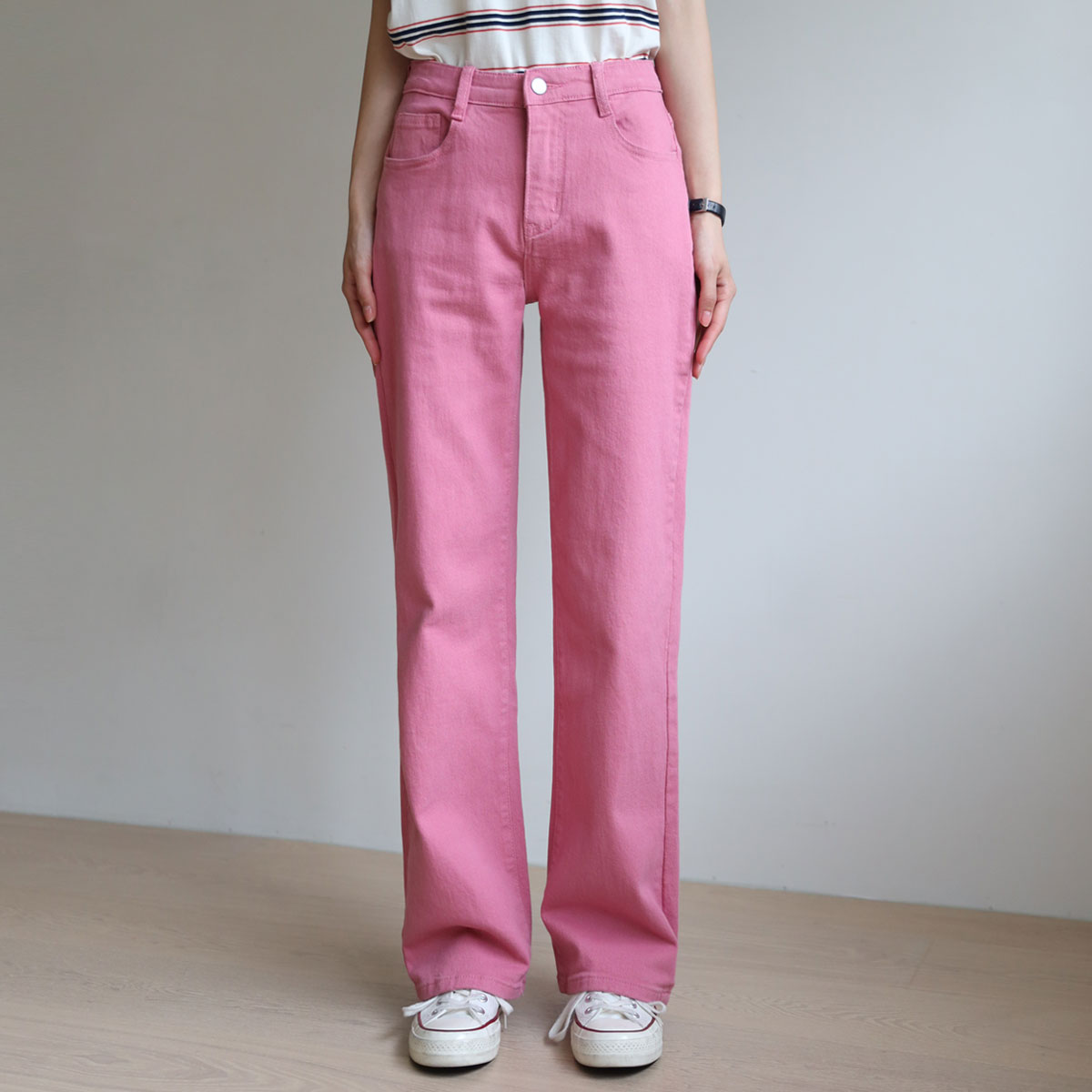<b>[Limited Quantity SALE]</b> 3TYPE Four Seasons Straight Cotton Pants (S-XL)