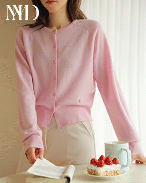 <b>[Wool 100%/2 sizes]</b> <b>[Made]</b> Warm Wool Round Knit Cardigan