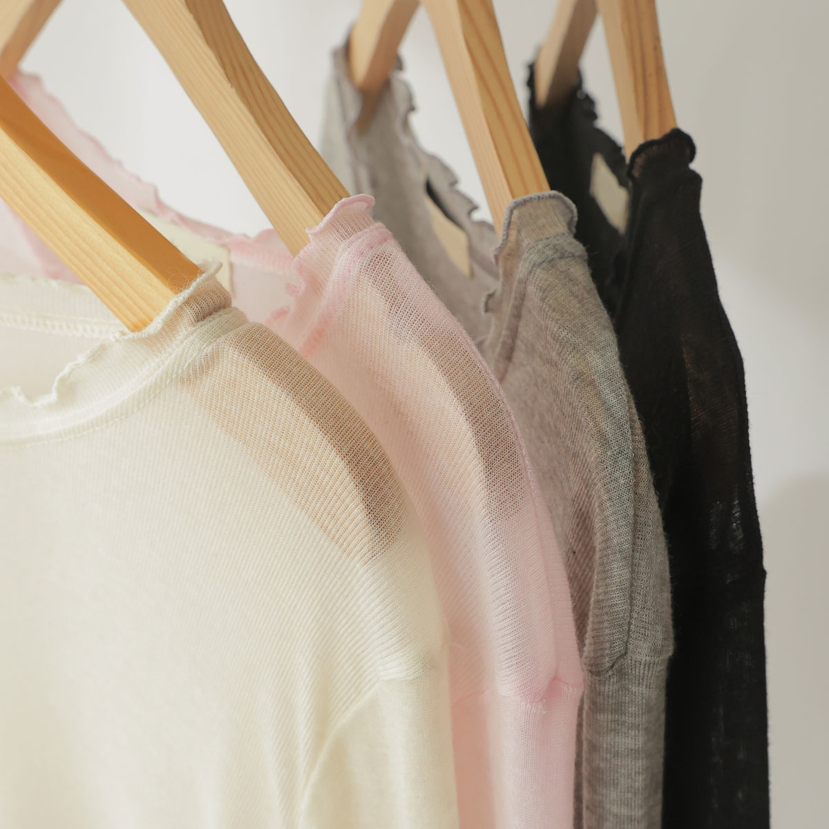 Lyocell Frill Tension Layered Tee