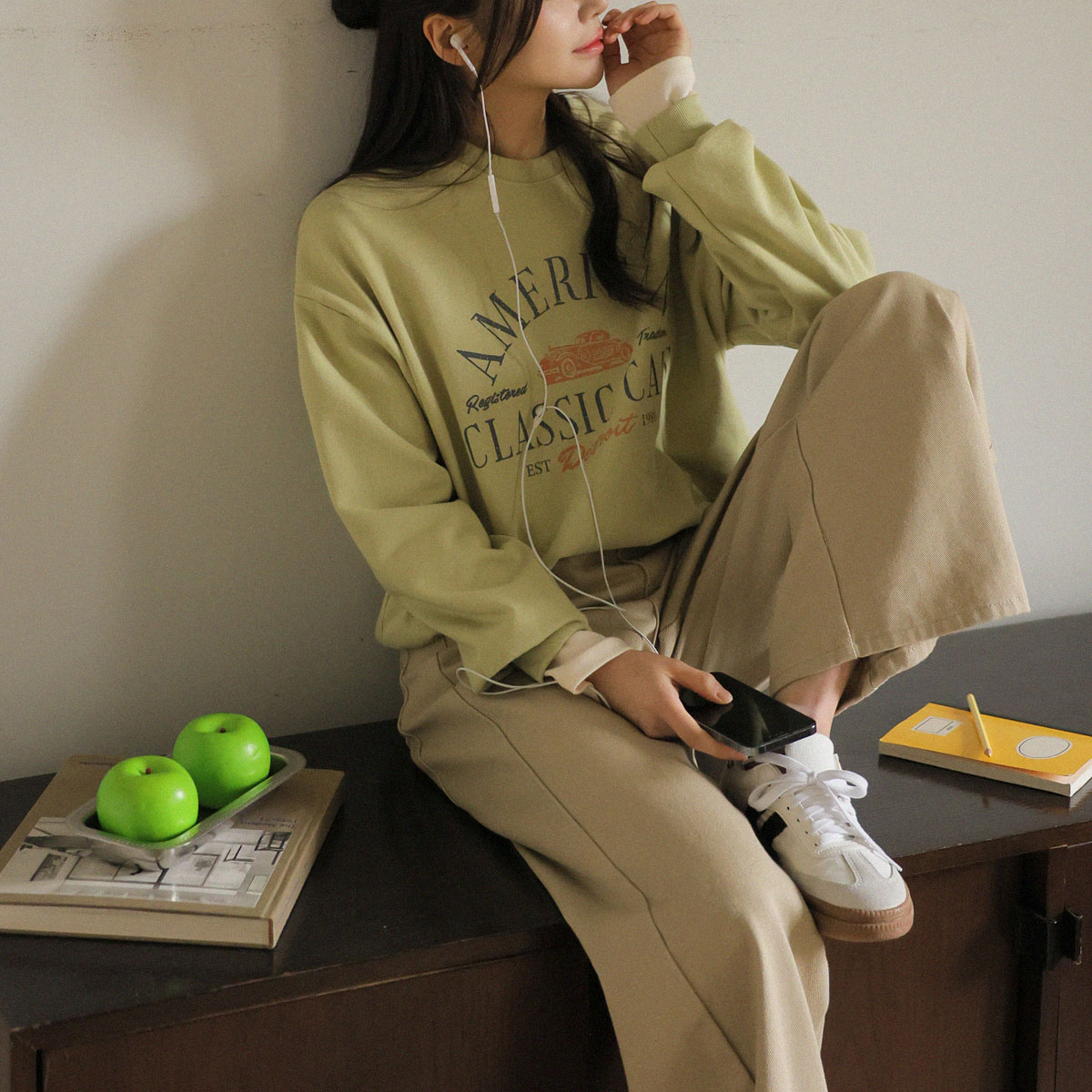 Classic car printing man-to-man