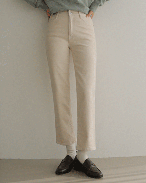 <b>[Limited Quantity SALE]</b> [Hair Band] Tension Good Straight Cotton Pants