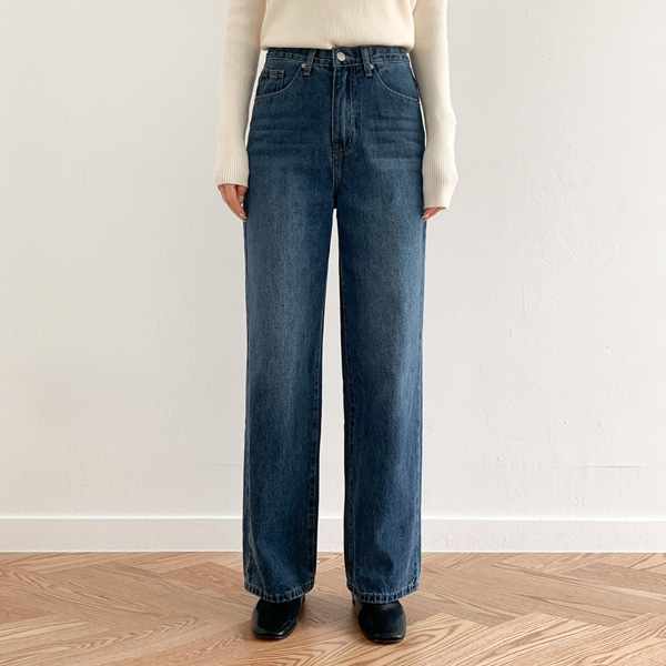 <b>[Limited Quantity SALE]</b> 3TYPE chic wide denim pants (S-2XL)