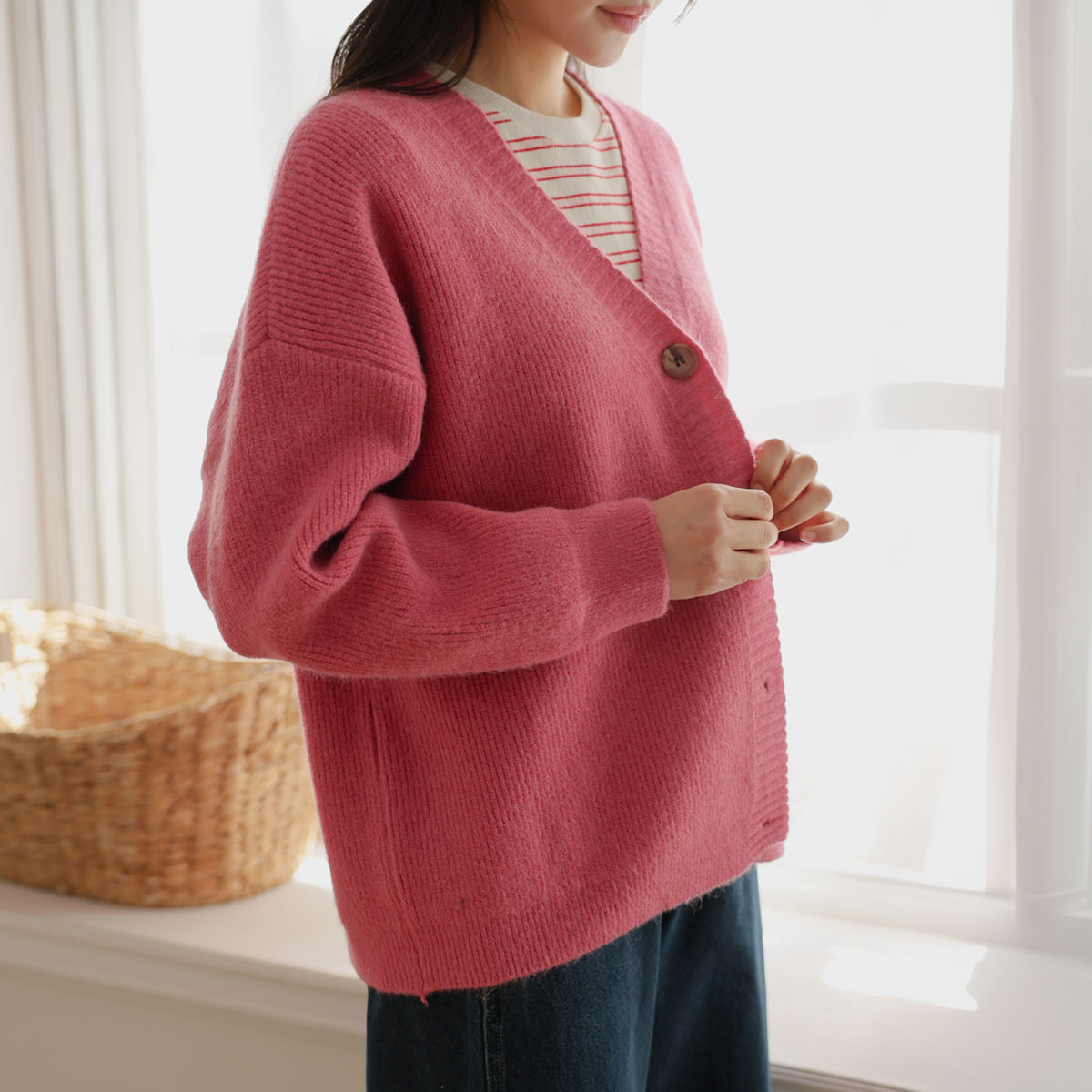 Mongle Cloud Loose Fit Cardigan