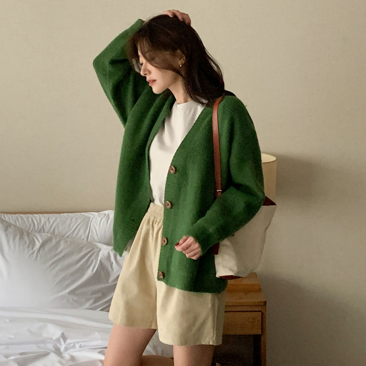 Mongle Cloud Loose Fit Cardigan